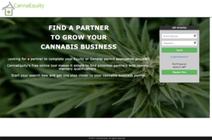 screenshot of CannaEquity.org